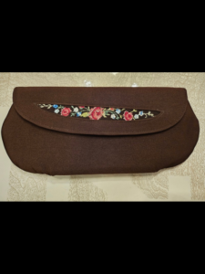 40s Floral Clutch