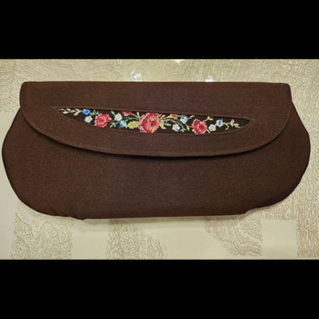 40s Floral Clutch
