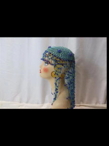 beaded headdress