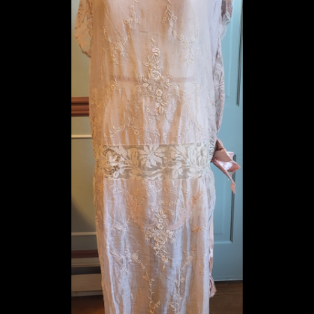 pink lawn dress