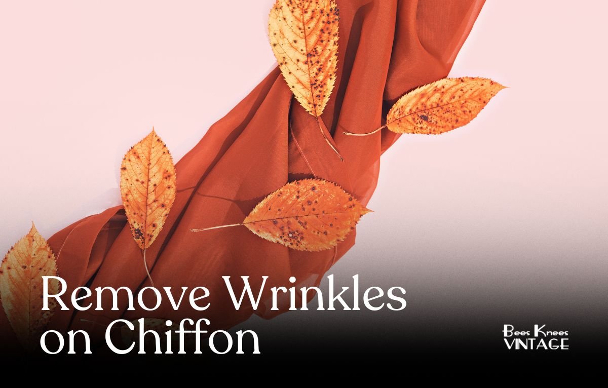 remove wrinkles on chiffon